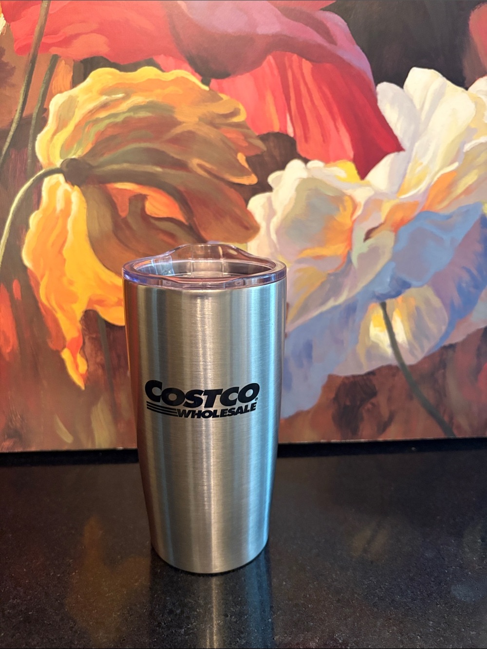 NWOT Stainless Steel Travel Tumbler - Silver